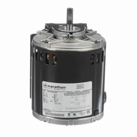 Marathon HG701 Split Phase Blower Motor, 5-5/8" Dia., 1/4 HP, 1725 RPM