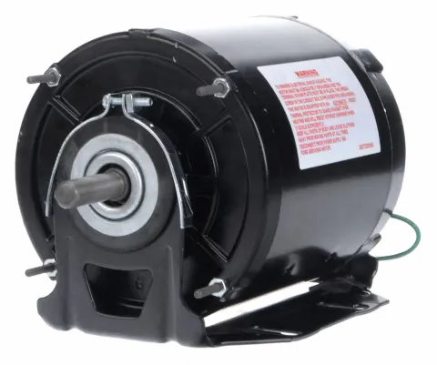 CENTURY Direct Drive Blower Motor: 1 Speed, Totally Enclosed Air-Over, Cradle Base Mount, 1/4 HP, B