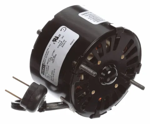FASCO Condenser Fan Motor: Broan OEM Repl, 1/45 HP, 1,625 Nameplate RPM, 115V AC, 3.3 in Frame