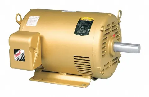 BALDOR ELECTRIC HVAC Ground Motor: 1 Speed, Open Dripproof, Rigid Base Mount, 2 HP, 230/460V AC, CCW