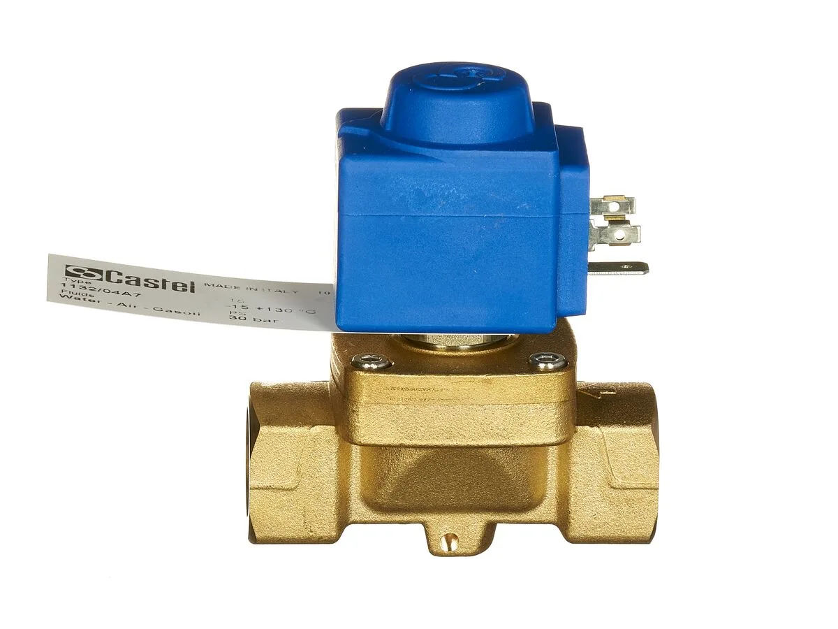 Castel Water Solenoid Valve 1/2" 1132/4A7