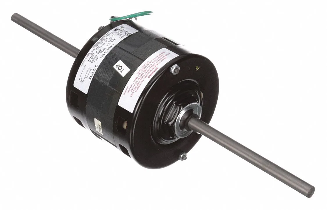 CENTURY Room Air Conditioner Motor: York OEM Repl, 1/5 HP, 1,075 Nameplate RPM, 208-230V AC CENTURY Room Air Conditioner Motor: York OEM Repl, 1/5 HP, 1,075 Nameplate RPM, 208-230V AC