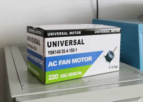 YSK140/30-4-150-1 Double Shaft Universal Air Conditioner Fan Motor 1/5HP 3 Speed – image 2