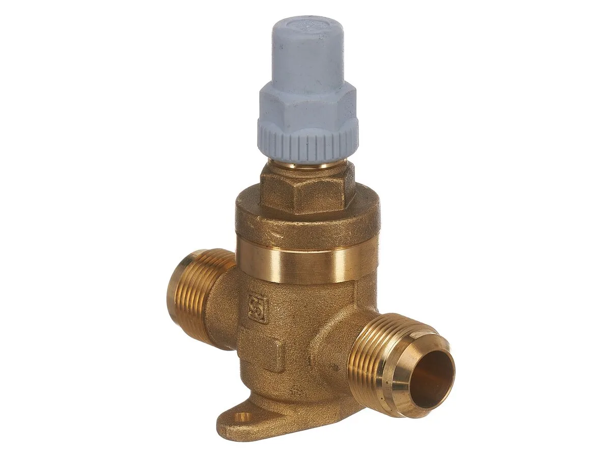 Castel Packed Cap Line Valve 3/4" Flare 6410/6 Castel Packed Cap Line Valve 3/4" Flare 6410/6