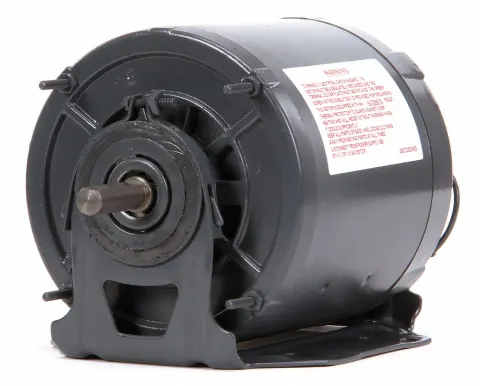 CENTURY Direct Drive Blower Motor: 1 Speed, Totally Enclosed Air-Over, Cradle Base Mount, 1/6 HP, B