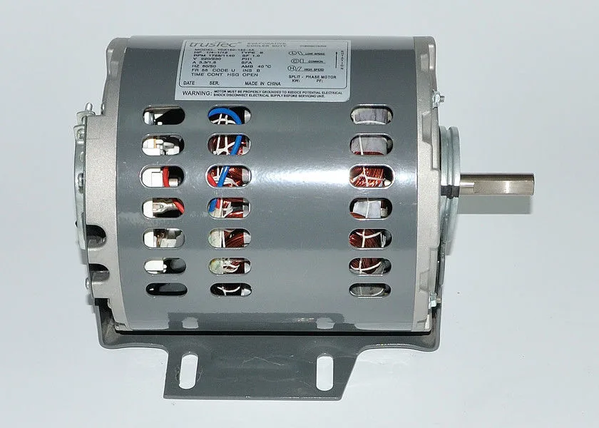 220V 1/4HP Air Cooler Fan Motor With HVAC Electric Motor 1425 / 1725 RPM 50 / 60 Hz