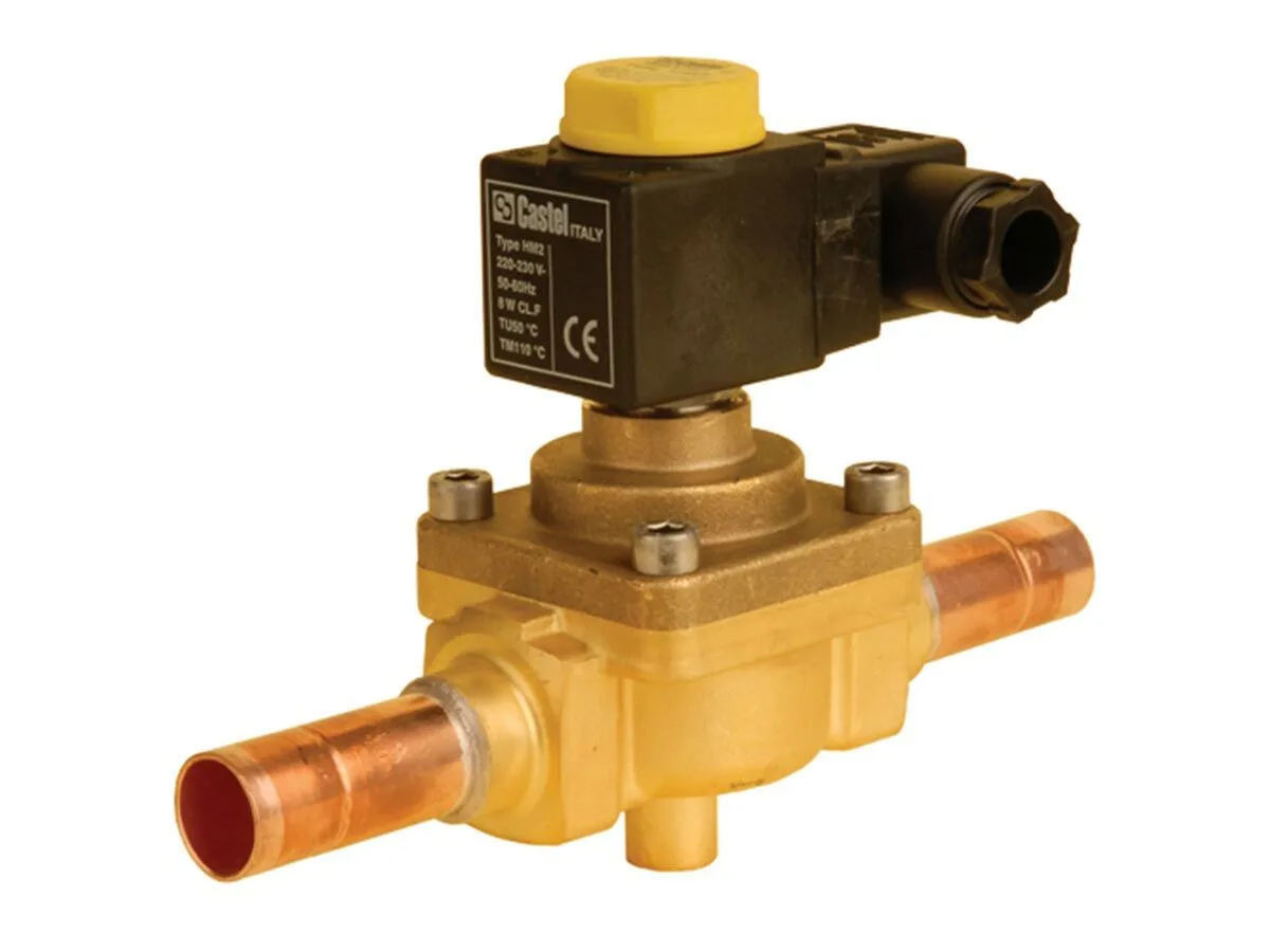 Castel Solenoid Valve 3/4" Solder 1098/6A7 Castel Solenoid Valve 3/4" Solder 1098/6A7