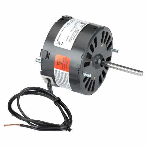 Dayton HVAC Motor: Open Air-Over, 1/70 HP, 1,550 Nameplate RPM, 1 Speed, 115V AC, Stud Mount, CCWSE