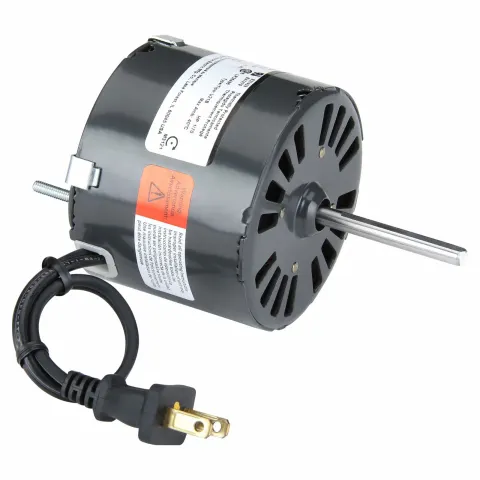 Dayton HVAC Motor: Open Air-Over, 1/70 HP, 3,000 Nameplate RPM, 1 Speed, 115V AC, Stud Mount, CWSE