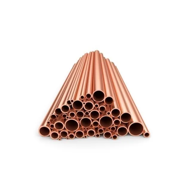 أنبوب نحاس صلب مسحوب مقاس ‎4-1/8 بوصة (104.7 مم)، طول 5.5 م