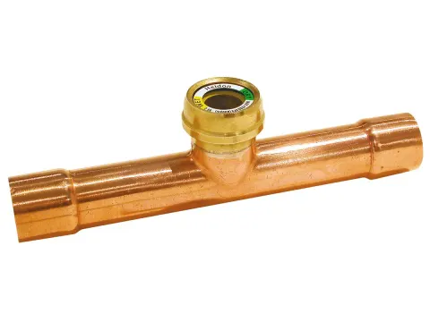 Henry Sight Glass With Solder Tails 1 5/8"