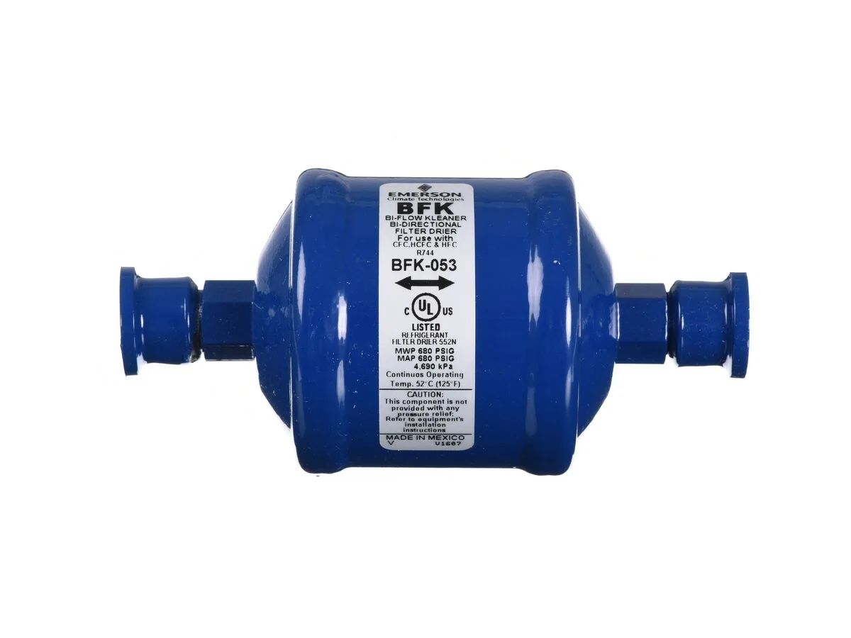 Copeland BFK053 Bi-Flow Drier, 3/8" Flare Copeland BFK053 Bi-Flow Drier, 3/8" Flare