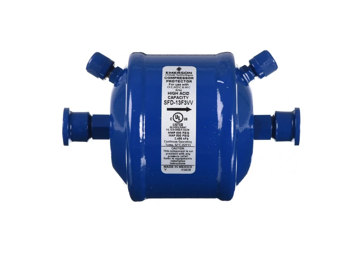 مجفف خط السحب Copeland SFD13F3-VV، 3/8 بوصة، فلير (Flare)