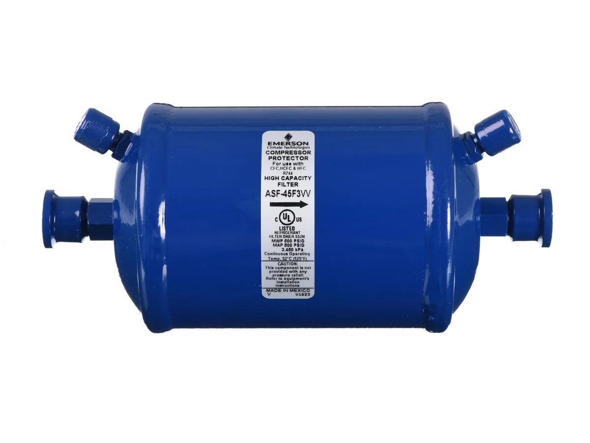 Copeland ASF45F3-VV Suction Line Filter, 3/8" Flare