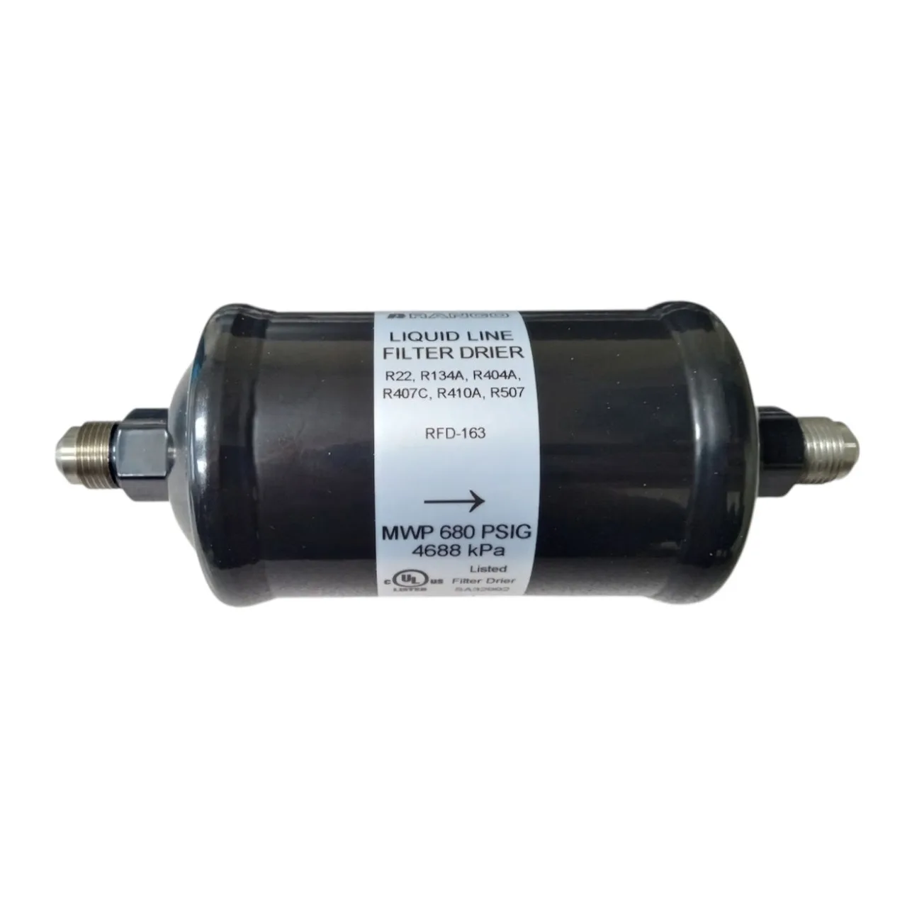 Ranco 163 Liquid Line Filter Drier, 3/8" Flare