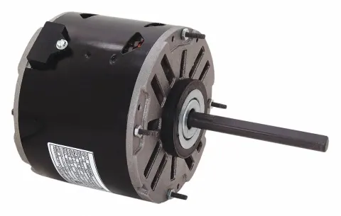 CENTURY Direct Drive Blower Motor: 1 Speed, Open Air-Over, Ring Mount, 1/8 HP, 1,050 Nameplate RPM