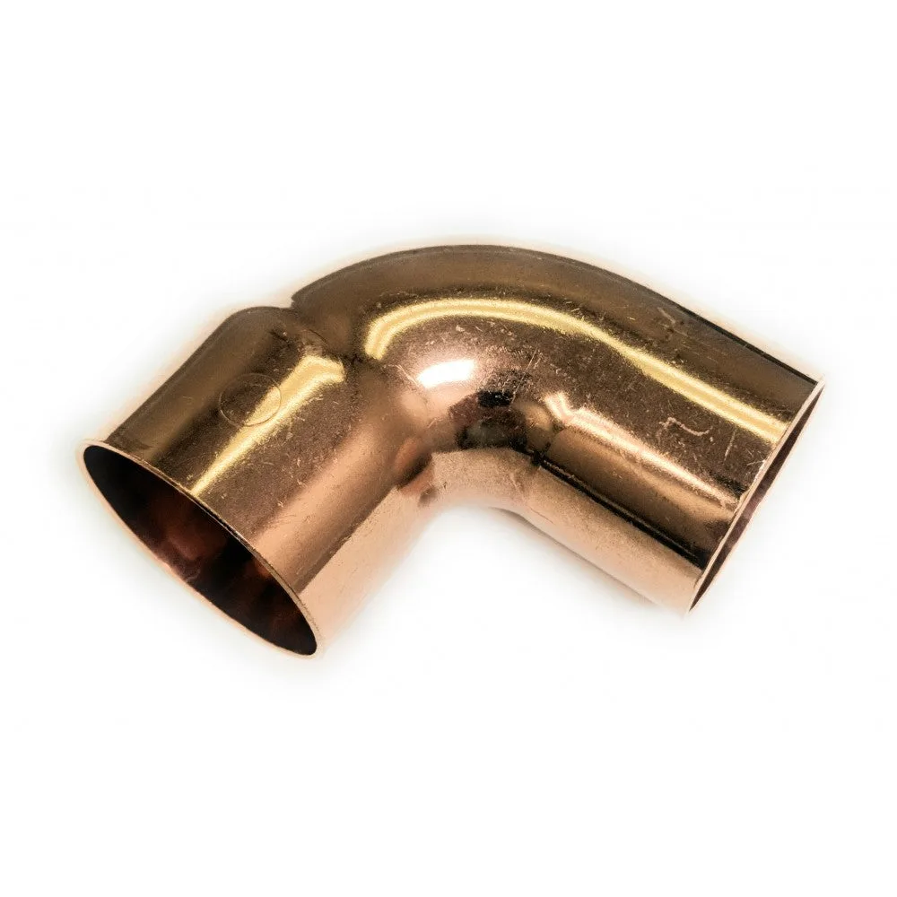 Copper 90° Street Elbow, 2" Fitting x 2-1/8" OD Copper