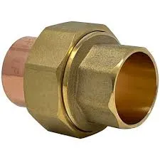وصلة يونيون نحاس بأطراف لحام (Union)، قطر خارجي 5/8 بوصة