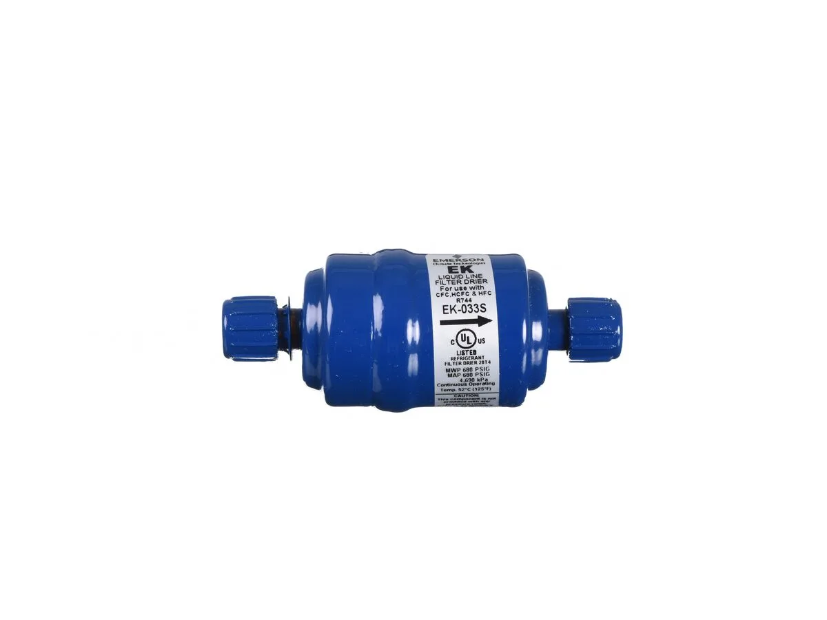 مجفف خط السائل Copeland EK033S، 3/8 بوصة، لحام (Solder) مجفف خط السائل Copeland EK033S، 3/8 بوصة، لحام (Solder)