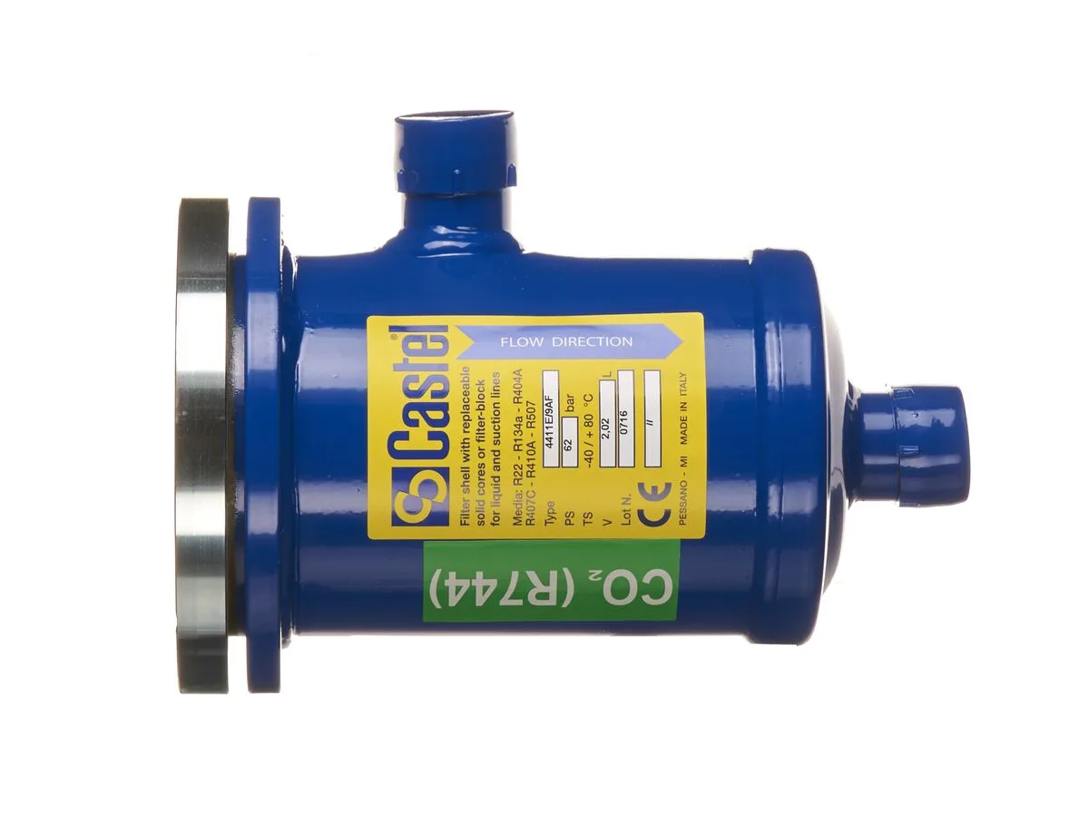 Castel 4411E/9AF Drier Shell, 1 Core, 1-1/8" Solder, 62 bar Castel 4411E/9AF Drier Shell, 1 Core, 1-1/8" Solder, 62 bar