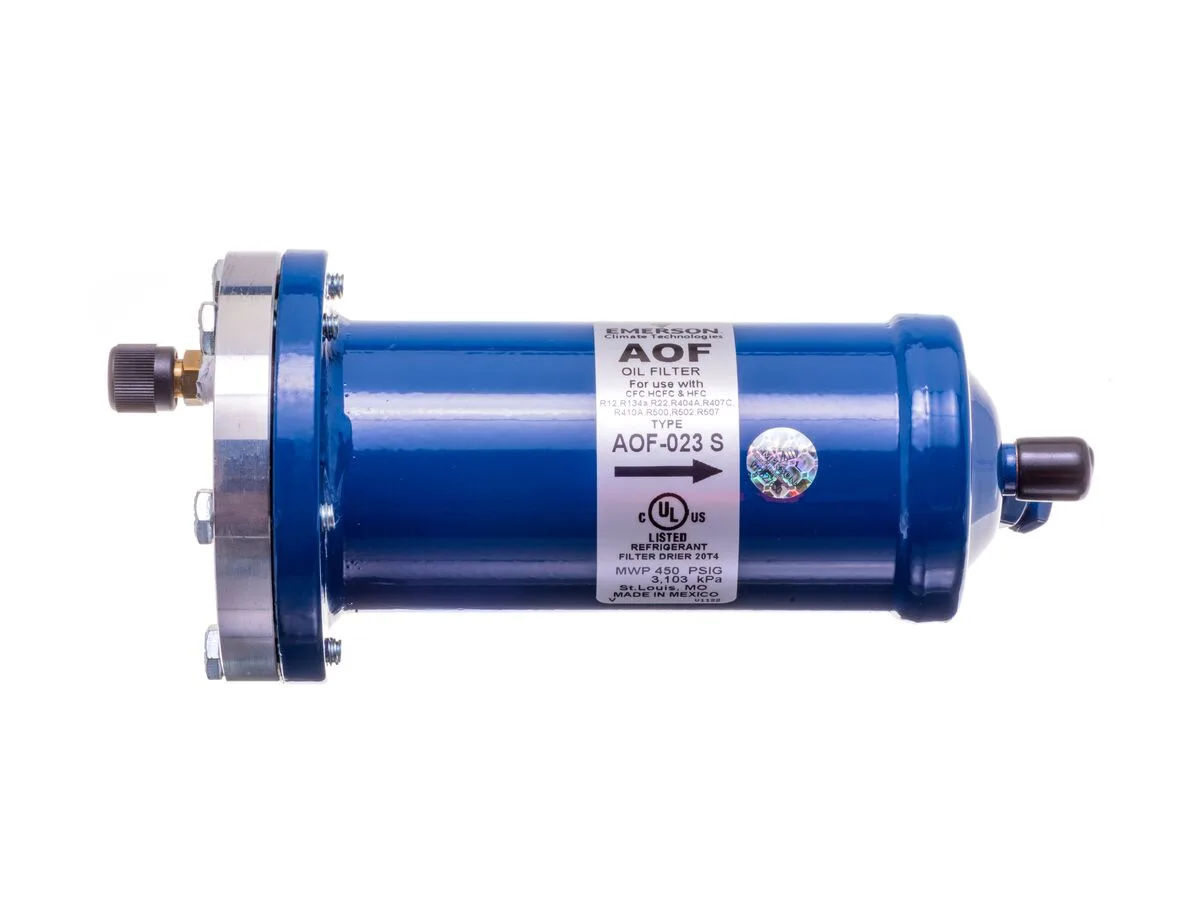 مجفف فلتر الزيت Copeland AOF023S، 3/8 بوصة، لحام (Solder)