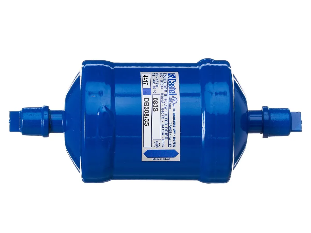 مجفف ثنائي الاتجاه Castel 4608/3S، 3/8 بوصة، لحام (Solder) مجفف ثنائي الاتجاه Castel 4608/3S، 3/8 بوصة، لحام (Solder)