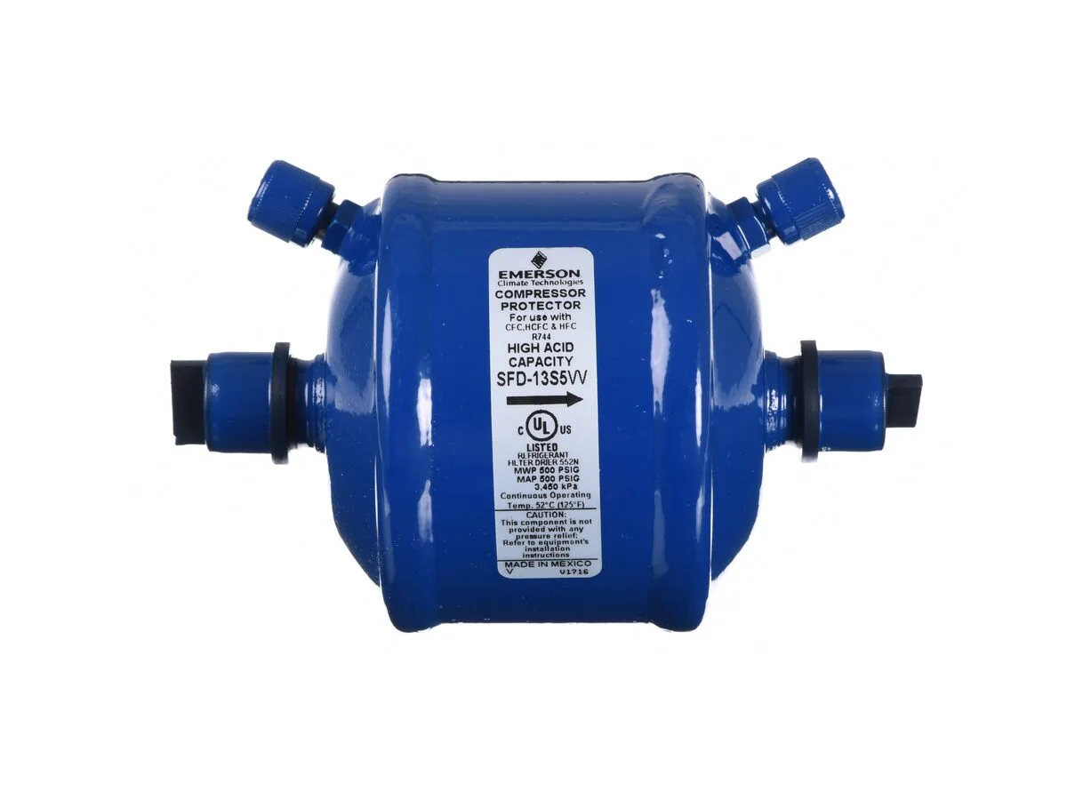 Copeland SFD13S5-VV Suction Line Drier, 5/8" Solder