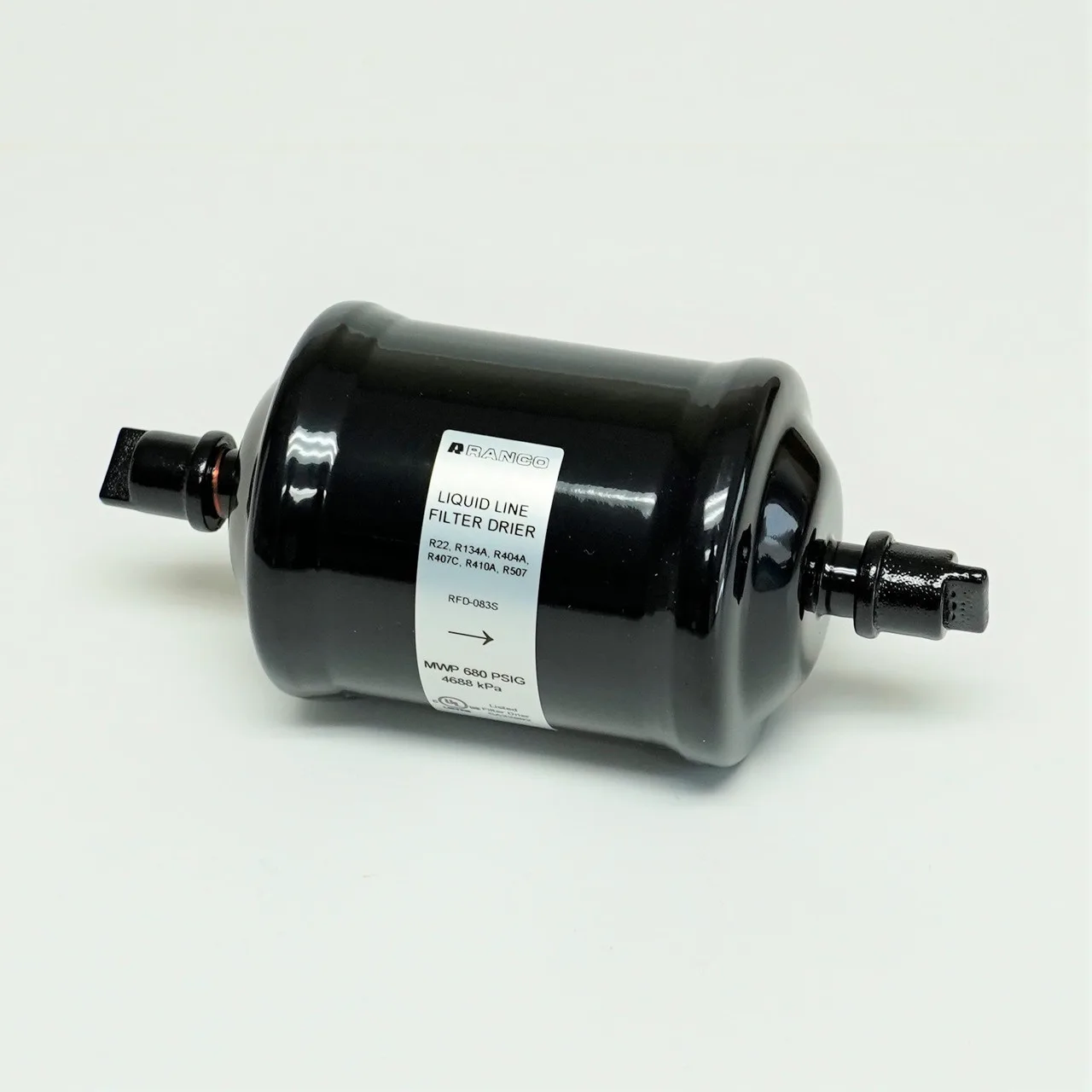 Ranco 083S Liquid Line Filter Drier, 3/8" Sweat