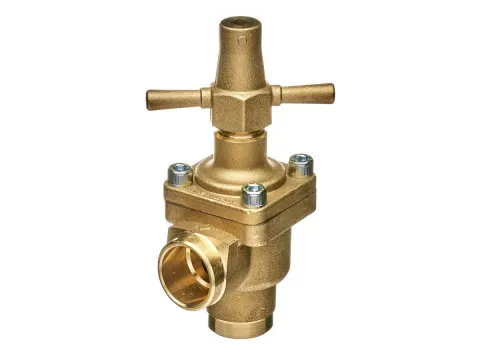 Castel Packed Cap Angle Valve 1 1/8" Solder 6532/9