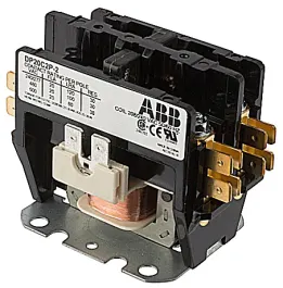 ABB, DP20C2P-F, 2 Pole, 20 Amps, 24VAC Coil, Definite Purpose Contactor