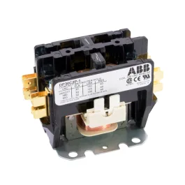 ABB, DP30C2P-1, 2 Pole, 30 Amps, 120VAC Coil, Definite Purpose Contactor ABB, DP30C2P-1, 2 Pole, 30 Amps, 120VAC Coil, Definite Purpose Contactor