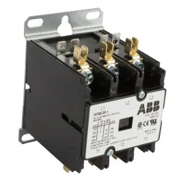 ABB, DP30C3P-1, 3 Pole, 30 Amps, 120VAC Coil, Definite Purpose Contactor ABB, DP30C3P-1, 3 Pole, 30 Amps, 120VAC Coil, Definite Purpose Contactor