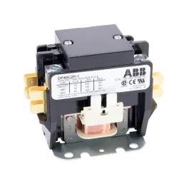 ABB, DP40C2P-1, 2 Pole, 40 Amps, 120VAC Coil, Definite Purpose Contactor