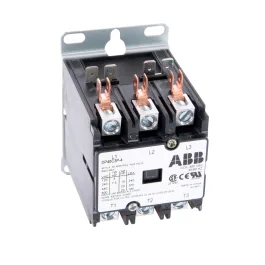 ABB, DP40C3P-4, 3 Pole, 40 Amps, 480VAC Coil, Definite Purpose Contactor ABB, DP40C3P-4, 3 Pole, 40 Amps, 480VAC Coil, Definite Purpose Contactor
