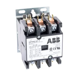 ABB, DP60C3P-1, 3 Pole, 60 Amps, 120VAC Coil, Definite Purpose Contactor ABB, DP60C3P-1, 3 Pole, 60 Amps, 120VAC Coil, Definite Purpose Contactor