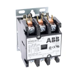 ABB, DP60C3P-4, 3 Pole, 60 Amps, 480VAC Coil, Definite Purpose Contactor ABB, DP60C3P-4, 3 Pole, 60 Amps, 480VAC Coil, Definite Purpose Contactor