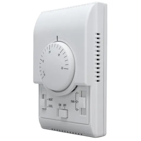 Central Air Conditioning Thermostat, Mechanical Control Switch 2 Way, AC801 A or AC801 C, 110-220V/AC, for Commercial and Ci…