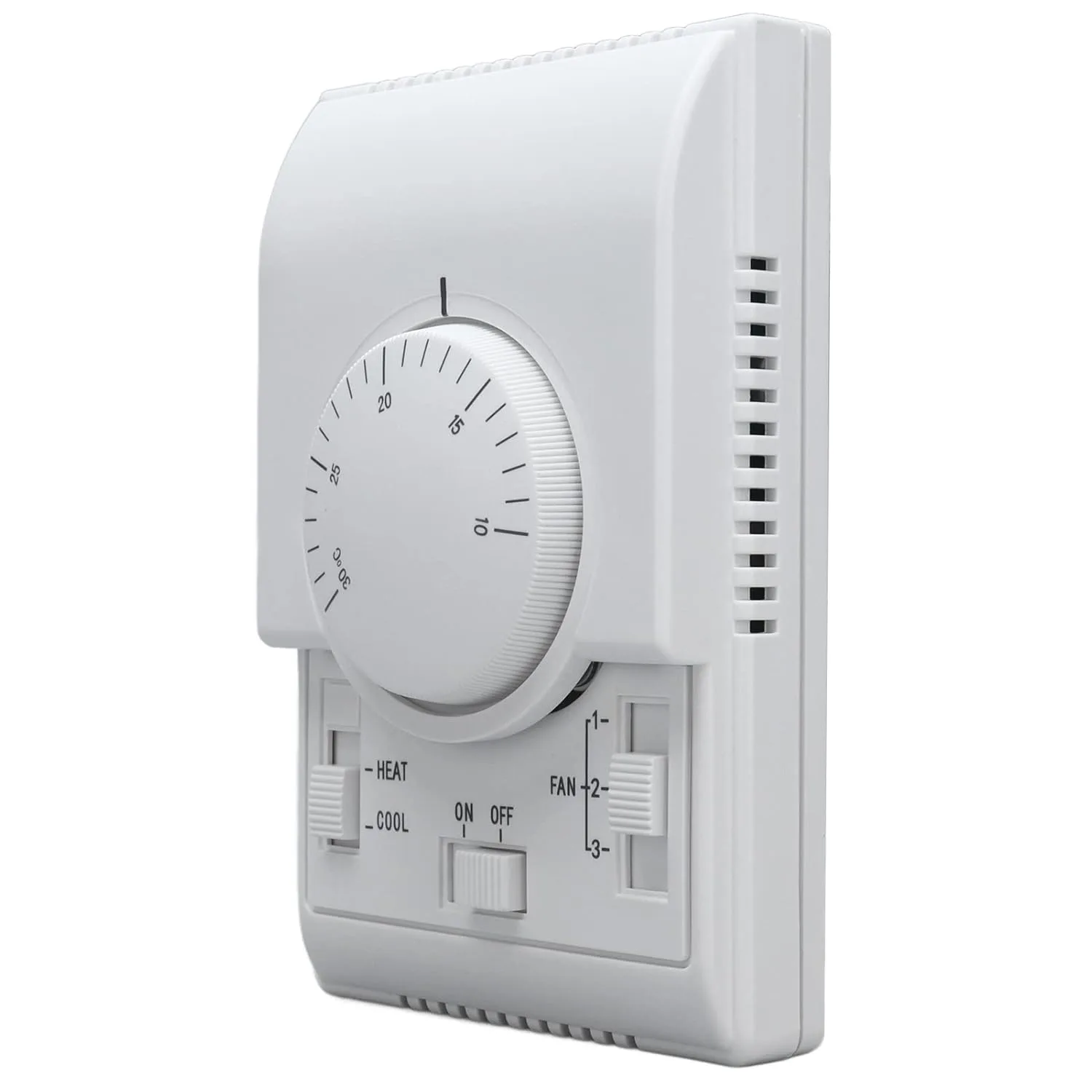 Central Air Conditioning Thermostat, Mechanical Control Switch 2 Way, AC801 A or AC801 C, 110-220V/AC, for Commercial and Ci…