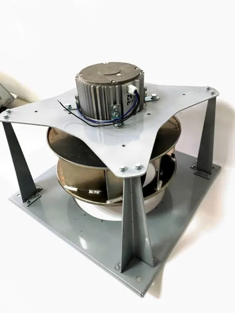 Ec / Bldc Backward Inclined Centrifugal Fan Frame Type Inner Rotor