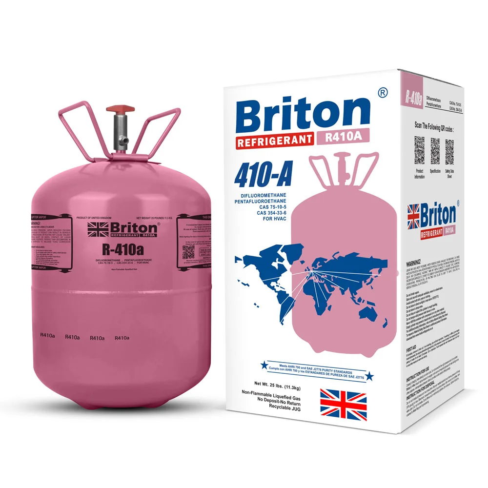 غاز تبريد R410a Briton، 11.3 كجم غاز تبريد R410a Briton، 11.3 كجم