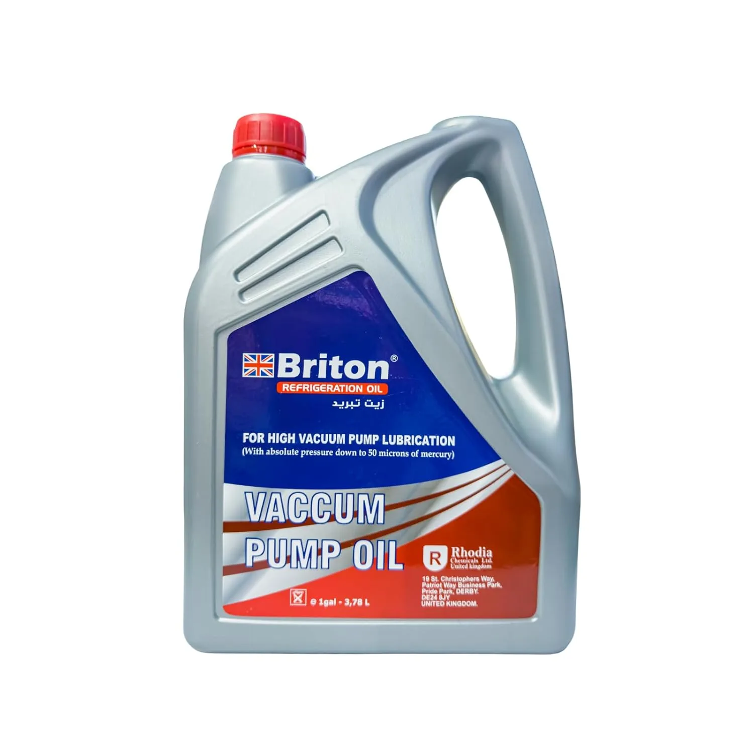 زيت مضخات التفريغ Briton سعة 3.78 لتر زيت مضخات التفريغ Briton سعة 3.78 لتر