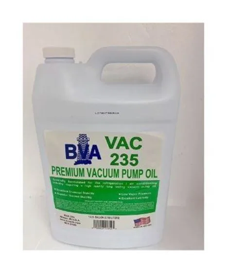 زيت مضخات التفريغ BVA VAC-235 سعة 1 جالون