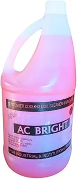 A/C Brite Condenser Cooling Coil Cleaner and Brightener, 4 Litres