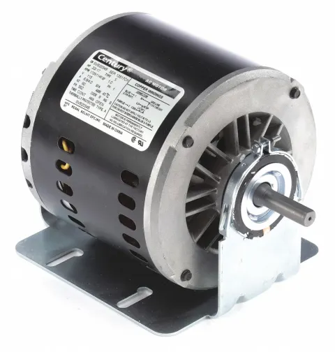 CENTURY Evaporative Cooler Motor: 2 Speed, 1/3, 1/6 HP, 1,725/1,140 Nameplate RPM, 115V AC, CW/CCW