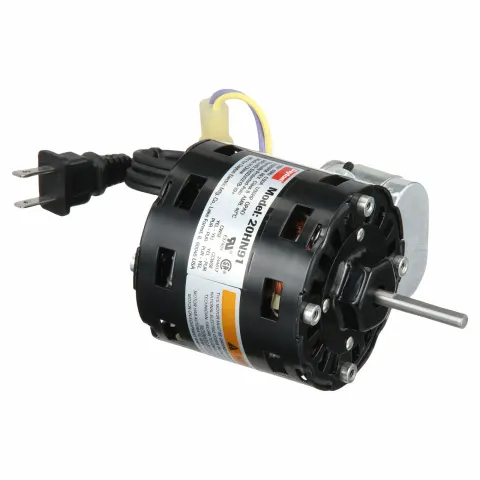 محرك HVAC Dayton، مفتوح بتيار هواء، 1/30 حصان، 1550 دورة في الدقيقة، 120 فولت، CW/CCW