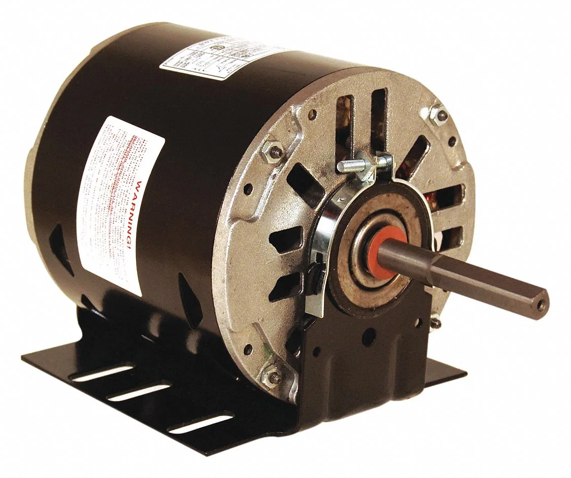 CENTURY Condenser Fan Motor: Hill Refrigeration OEM Repl, 1 HP, 1,075 Nameplate RPM, 208-230V AC