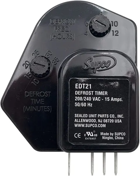 Electronic Defrost Timer EDT21, Universal Replacement, 208-240 V