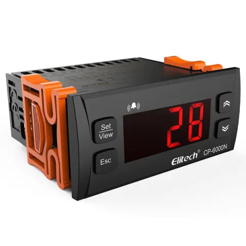 ريلاي مراقبة مع تحكم في الحرارة Elitech CP-6000N، اتصال RS-485، التيار ‎2-80 أمبير؛ ‎30-200 أمبير