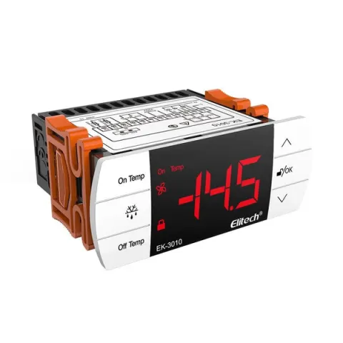جهاز تحكم رقمي في درجة الحرارة Elitech EK-3010، 110 فولت، مع مجس حرارة