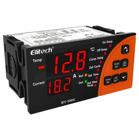 جهاز تحكم رقمي في درجة الحرارة Elitech MTC-5060C عام الاستخدام للغرف الباردة والثلاجات